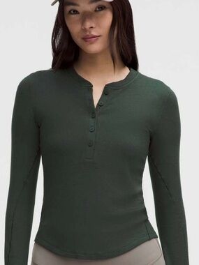 Lululemon Hold Tight Long-Sleeve Henley